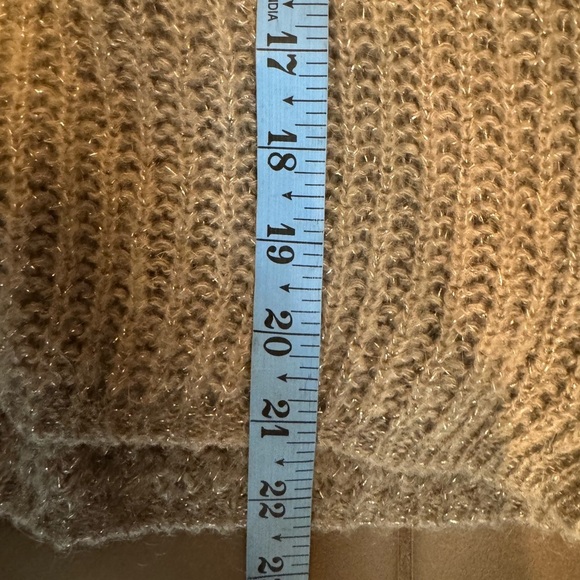 THE PORTER COLLECTIVE CRICKET Sweater Size SM Gray Grey Shimmer Italian EUC - Picture 15 of 15